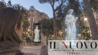 Roma fa rivivere una musa nel luogo in cui è stata scoperta: ma sarà un ‘doppione’ digitale creato con l’IA. Dove e quando vederla