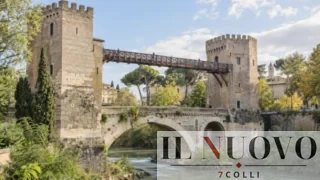Roma recupera un passaggio sospeso tra due torri medievali: torna la passerella di Ponte Nomentano
