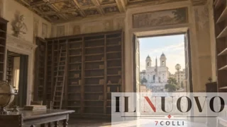Roma, riapre la biblioteca “segreta” di Trinità dei Monti con vista mozzafiato sul centro: tutte le informazioni