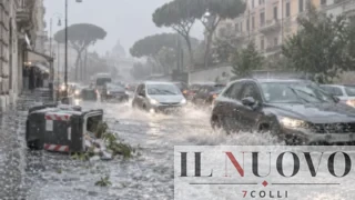 Roma sott’acqua in mezz’ora di pioggia: auto sommerse e traffico paralizzato in centro e periferia