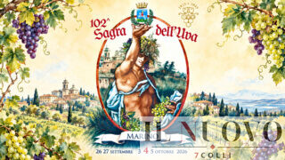Sagra dell’Uva di Marino 2026, la festa parte sabato: due weekend tra cortei, musica e fontane di vino
