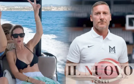Ilary festeggia prima delle nozze a Maiorca, Totti svolta col basket: destini opposti per gli ‘ex’ di Roma