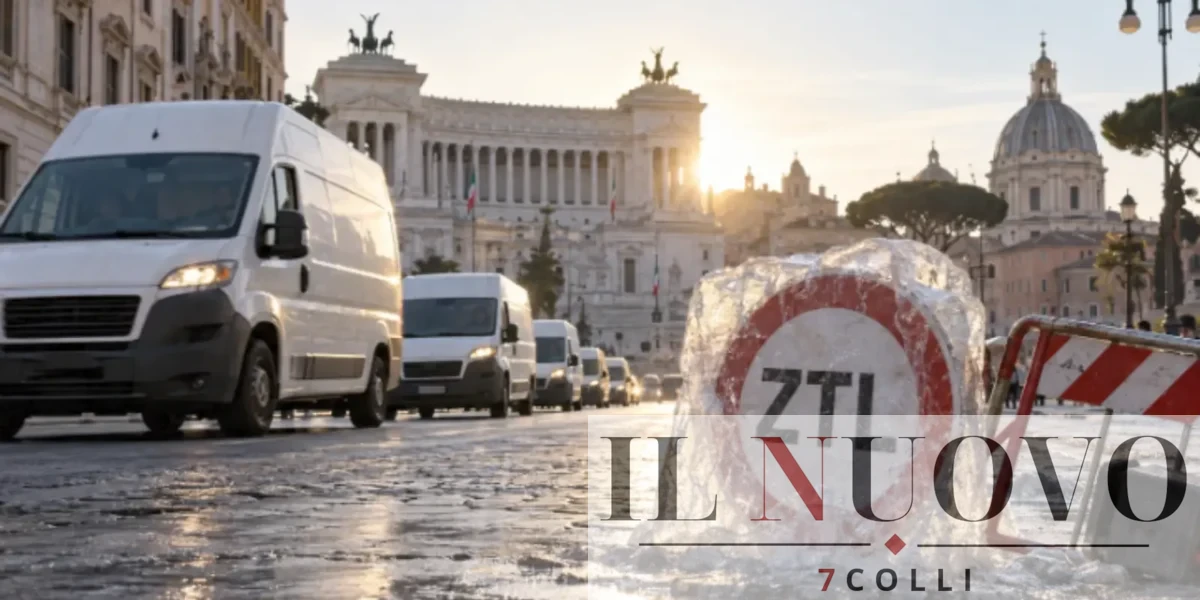 Roma, il centro e alcuni furgoni, stop congelato, per ora