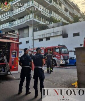 incendio via Vitellia