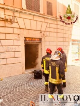 incendio via di Sant'Antonio