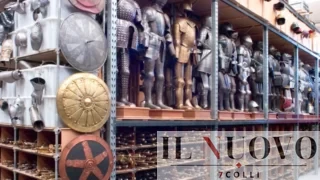 Roma, apre per due giorni la ‘fabbrica segreta’ di Hollywood: dentro i tesori del Gladiatore e dei Pirati dei Caraibi