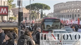 Roma, venerdì nero il 30 ottobre: sciopero di bus e metro e maxi corteo nazionale, centro a rischio caos
