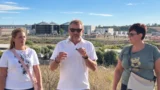 Roma, alberi-stecchini davanti al nuovo eco-mostro vista Malagrotta, Giannini (SOS Roma) e residenti: «Scandalo targato Gualtieri»