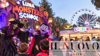 Roma, arriva la scuola dei mostri: Halloween invade il Luneur Park, ospiti speciali Ninna e Matti
