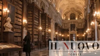 Roma, la biblioteca delle meraviglie apre anche di sera: viaggio gratuito nel salone di Borromini