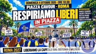 “Respiriamo Liberi”, cittadini in piazza Cavour domenica 4 ottobre: Verde, ZTL, Rifiuti e Sicurezza al centro del confronto